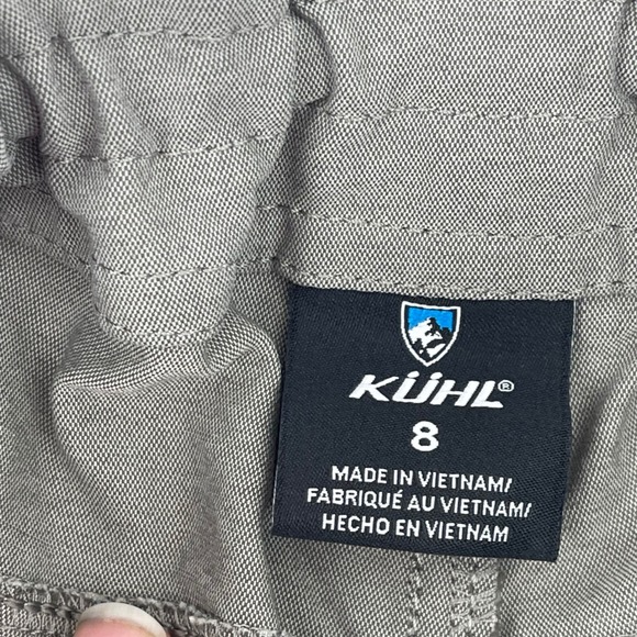 Kuhl‎ Women's Gray Outdoor Hiking Capris Pants Size 8 - Picture 3 of 7
